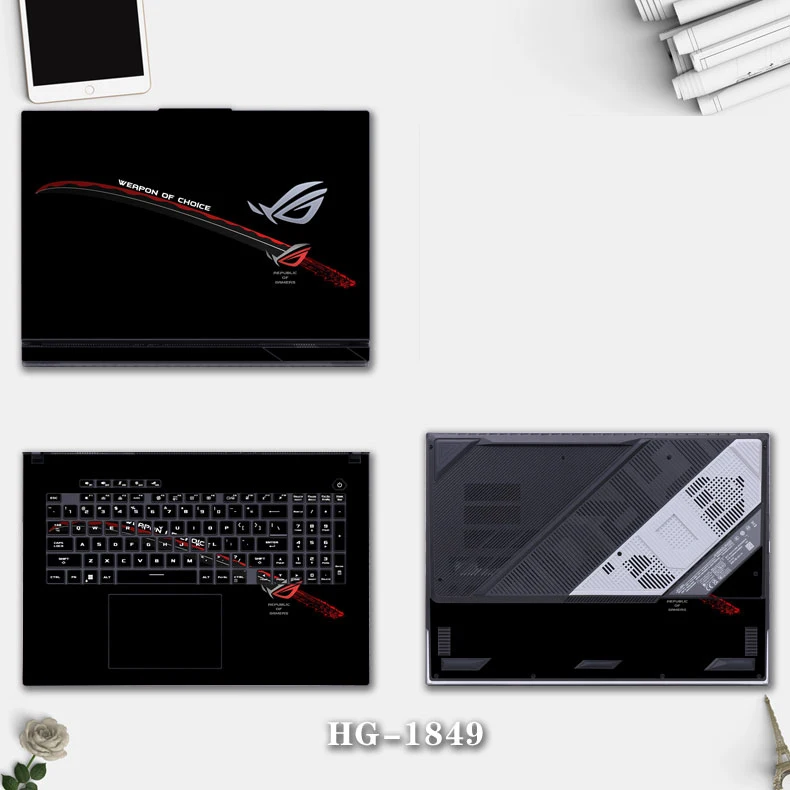 Rtx 3090 24Gb Gddr6X - ملصقات عصرية مطلية للكمبيوتر المحمول ASUS