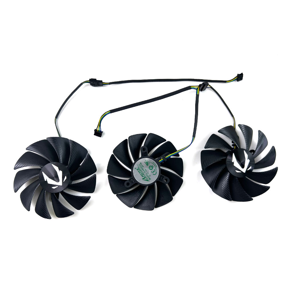 Rtx 4070 Ti Super 16Gb - 3 قطع من مراوح التبريد الجديدة
