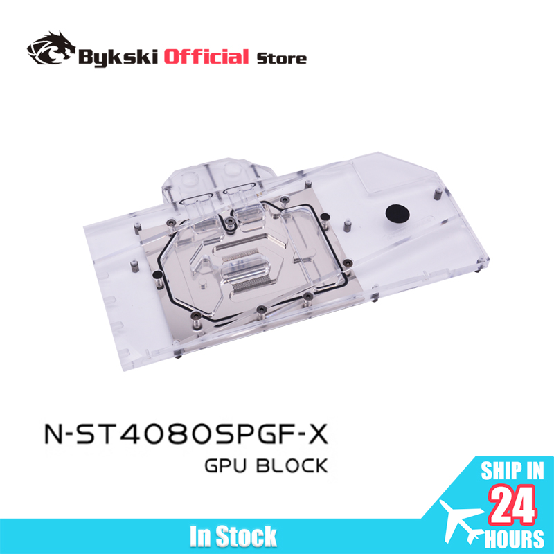 Rtx 4080 Water Cooling Block - بلوك تبريد Bykski N-ST4080SPGF-X لبطاقة Zotac