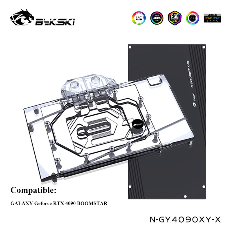 مبرد مياه بغطاء كامل من Bykski - مراجعة Rtx 4090 Water Block Full Cover وسعره