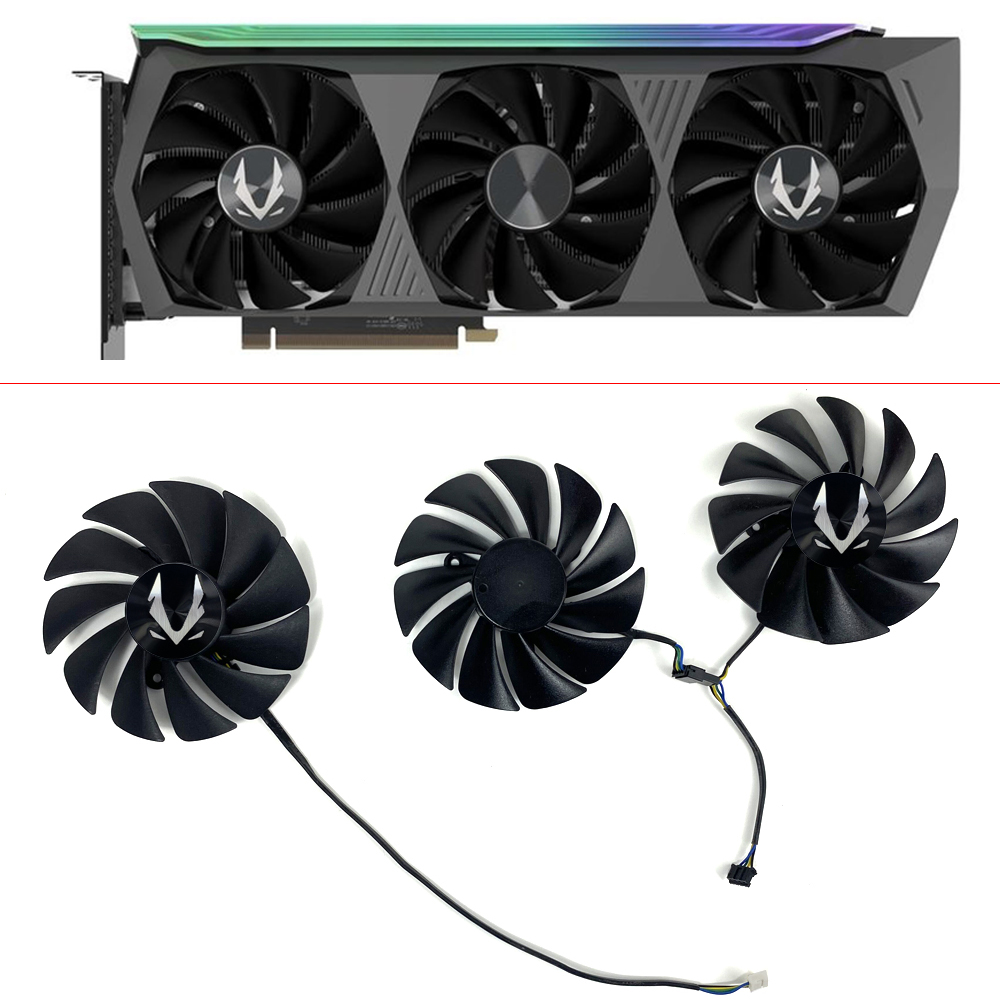 مروحة جديدة مقاس 89 مم 4PIN GA - مراجعة Rtx 3080 Ti 12Gb وسعره