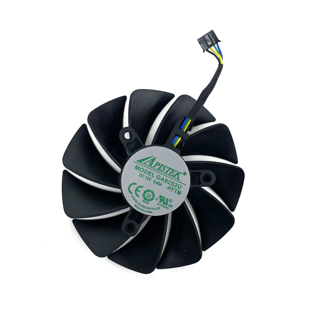 مروحة جديدة مقاس 89 مم 4PIN GA - مراجعة Rtx 3080 Ti 12Gb وسعره