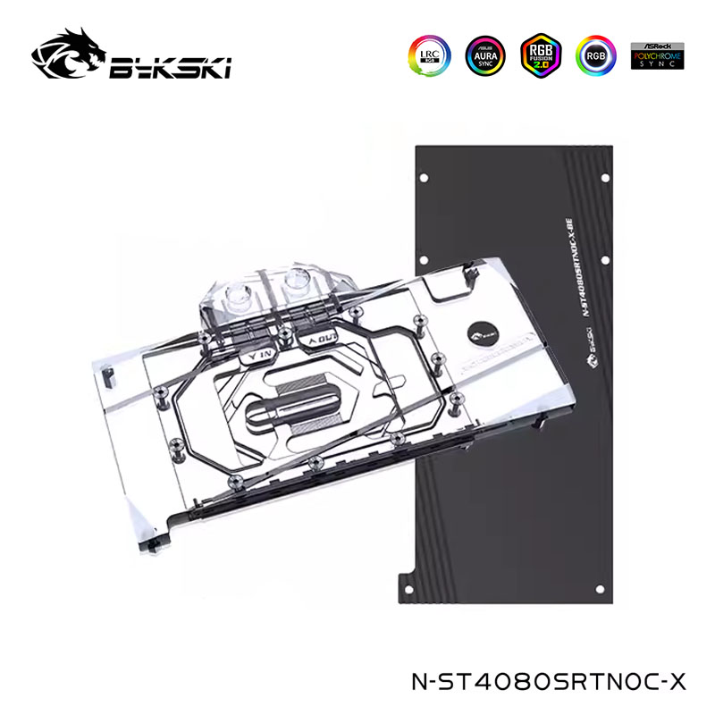 Bykski Water Block يخدم مبرد ب - مراجعة Rtx 4080 Water Cooling Block وسعره