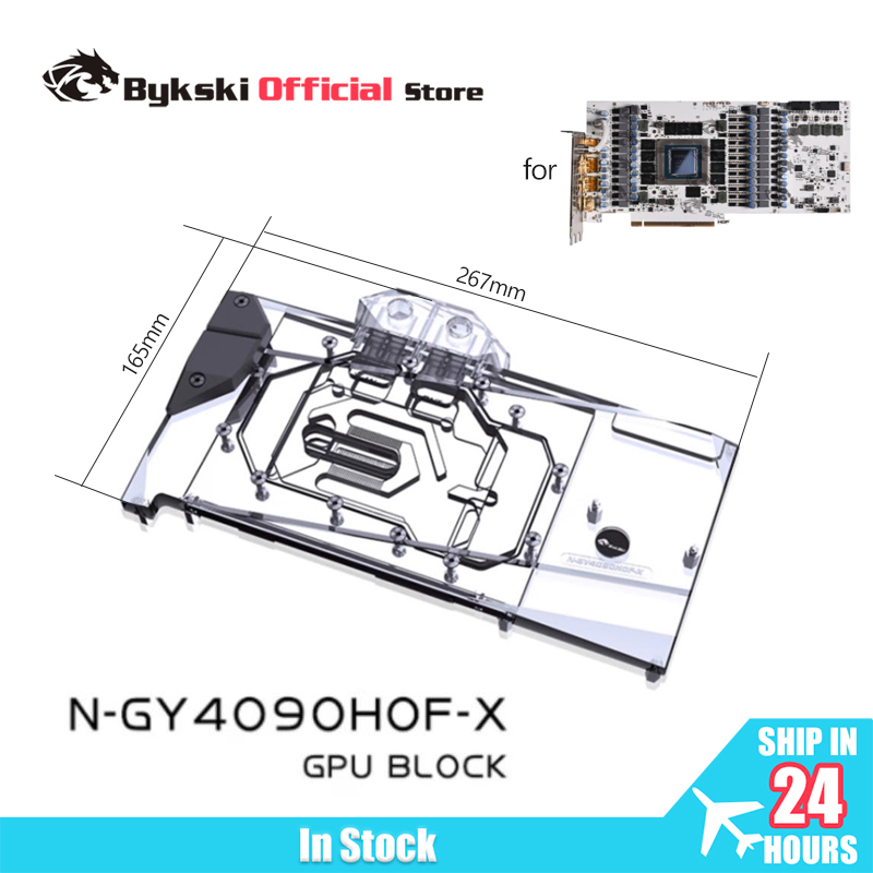 Bykski N-GY4090HOF-X GPU Block - مراجعة Rtx 4090 Water Block Full Cover وسعره