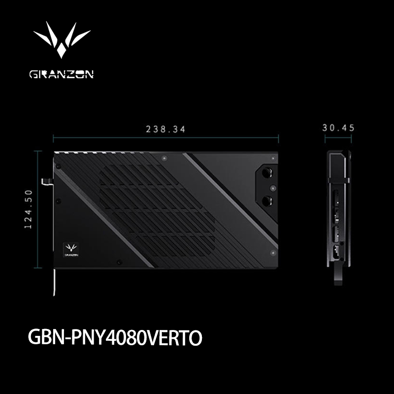 Granzon GBN-PNY4080VERTO كتلة  - مراجعة Rtx 4080 Water Cooling Block وسعره