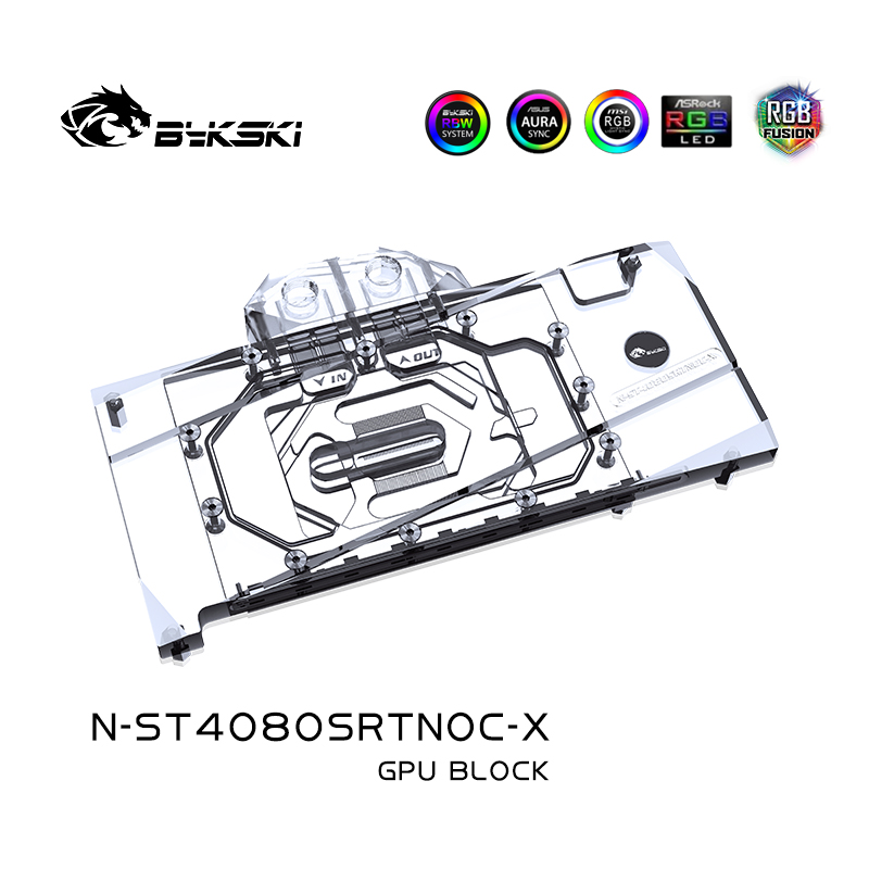 بلوك تبريد بمعالج الرسومات Byk - مراجعة Rtx 4080 Water Cooling Block وسعره