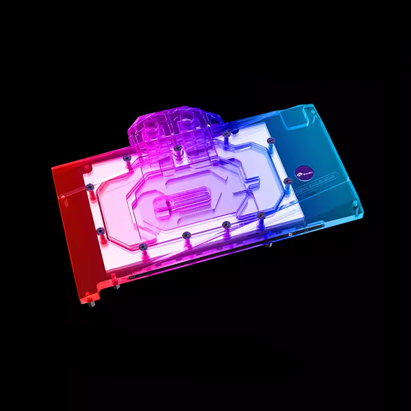 بيكسكي غطاء كامل لوحدة معالجة  - مراجعة Rtx 4090 Water Block Full Cover وسعره
