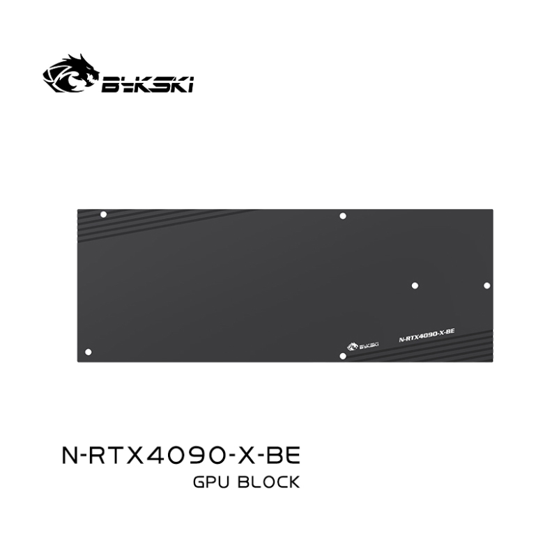 Bykski GPU استخدام كتلة المياه - مراجعة Rtx 4090 Water Block Full Cover وسعره