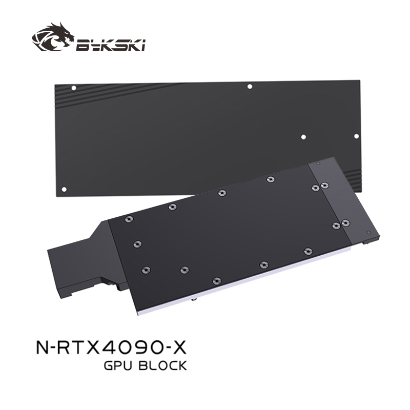 Bykski GPU استخدام كتلة المياه - مراجعة Rtx 4090 Water Block Full Cover وسعره