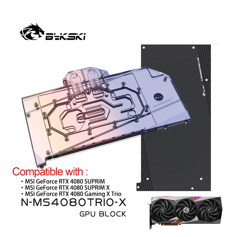 بلوك تبريد بمعالج الرسومات من  - مراجعة Rtx 4080 Water Cooling Block وسعره