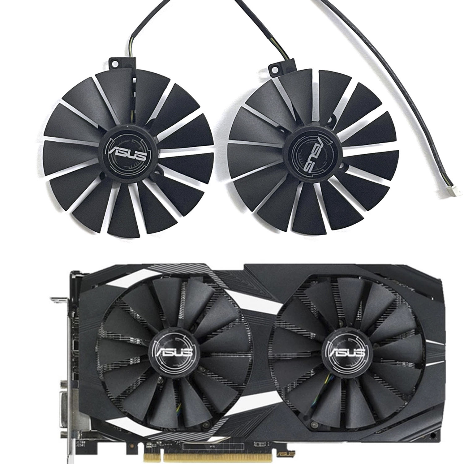 مروحة تبريد T129215SM مقاس 95  - مراجعة Rtx 3090 24Gb Gddr6X وسعره